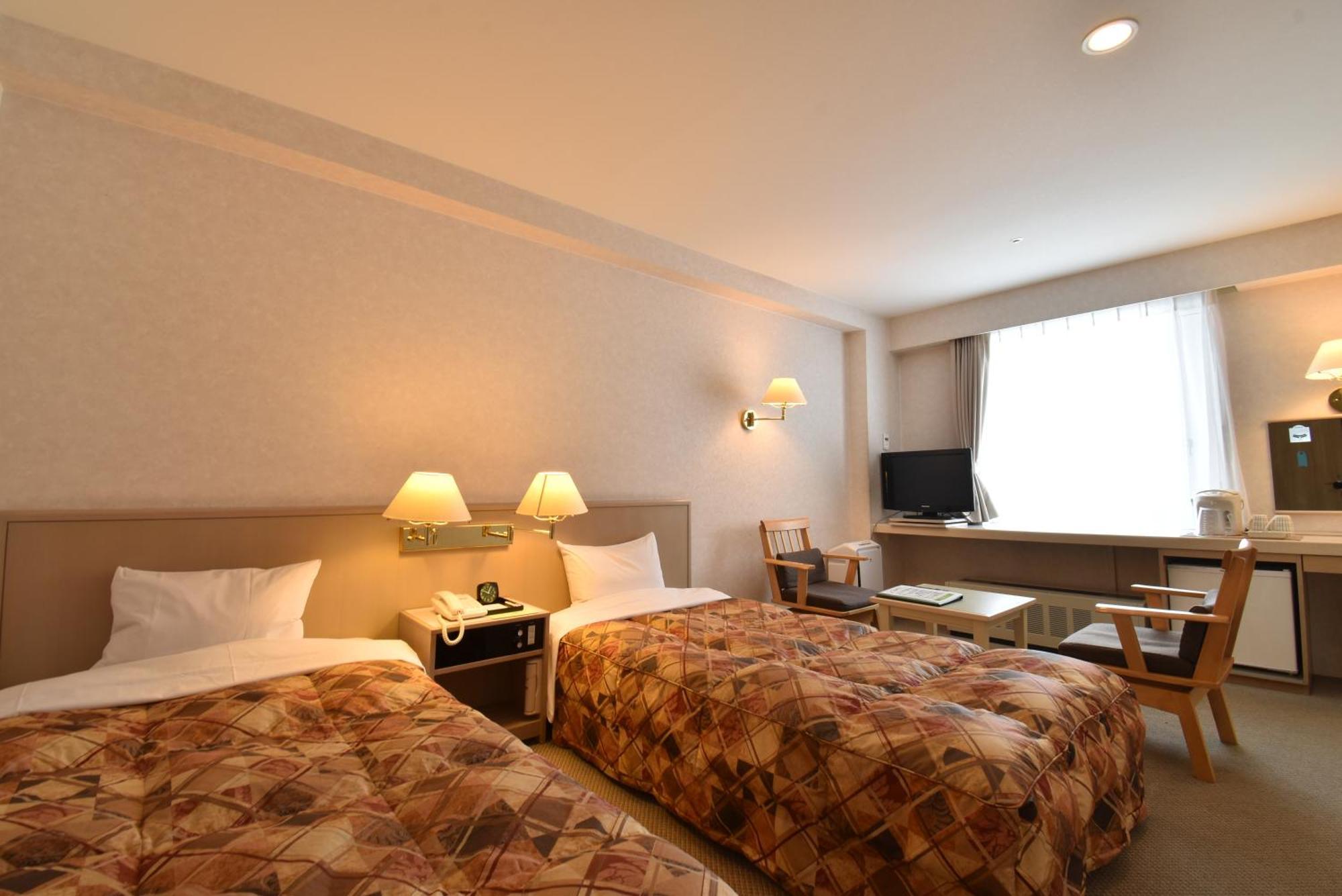 Biei Shirogane Onsen Hotel Park Hills חדר תמונה