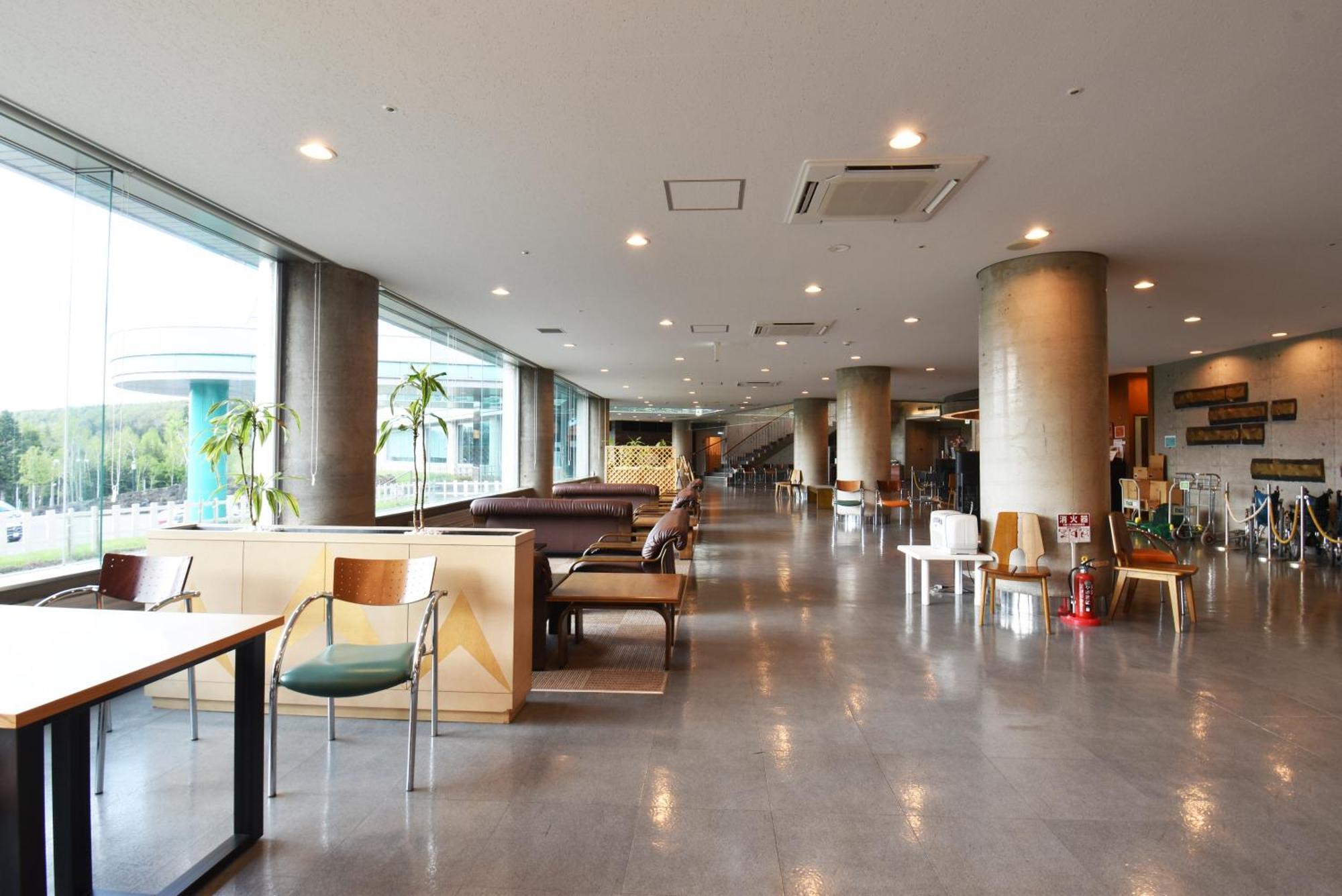Biei Shirogane Onsen Hotel Park Hills מראה חיצוני תמונה